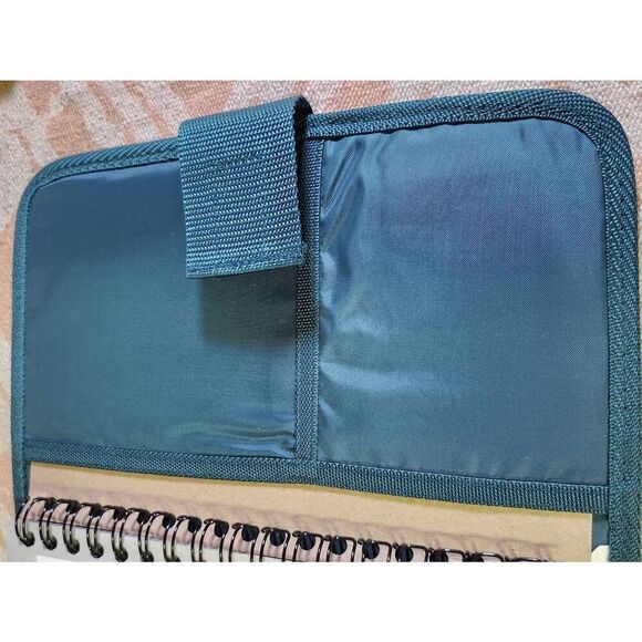 Vtg Looney Tunes 3 Ring Binder Green Bugs Bunny Taz Daffy 1998 #A53 - Picture 12 of 12